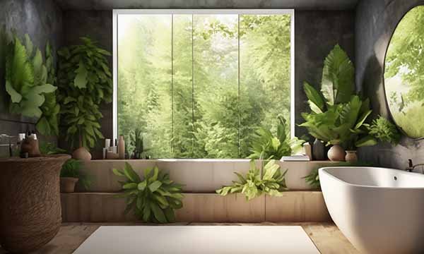 salle de bain inspiration nature