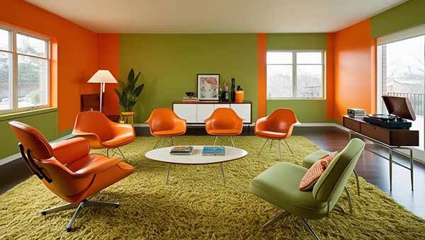 Décoration vintage année 60