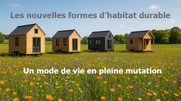 Les nouvelles formes d'habitat durable, un mode de vie en pleine mutation.