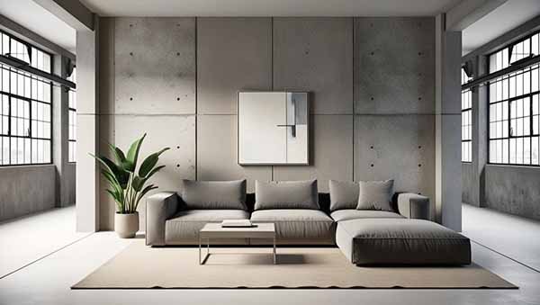 Loft de style minimaliste