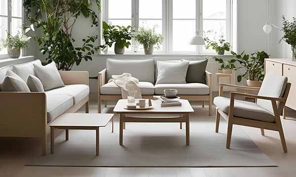 Salon scandinave