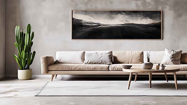 salon de style minimaliste