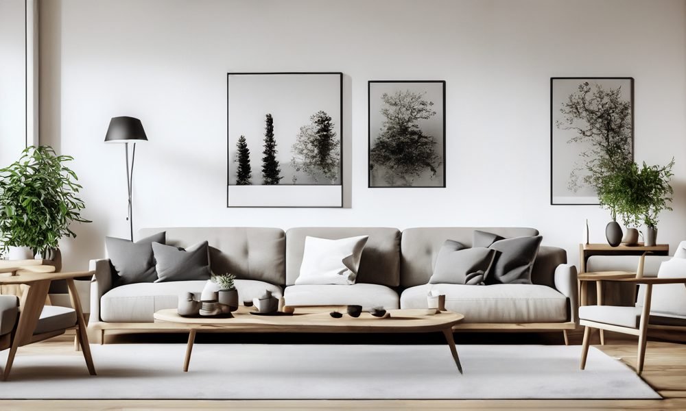 salon mobilier scandinave