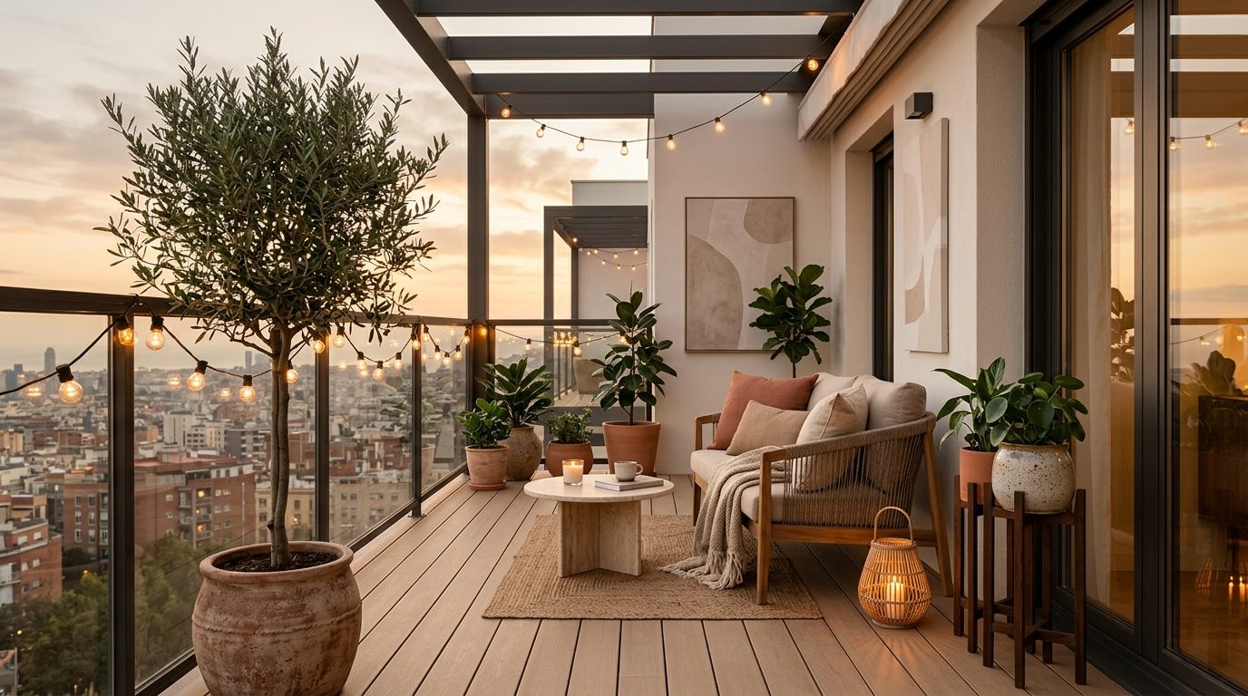 Terrasse et Balcon 2025 : Idées d’Aménagement et Nouvelles Tendances Déco