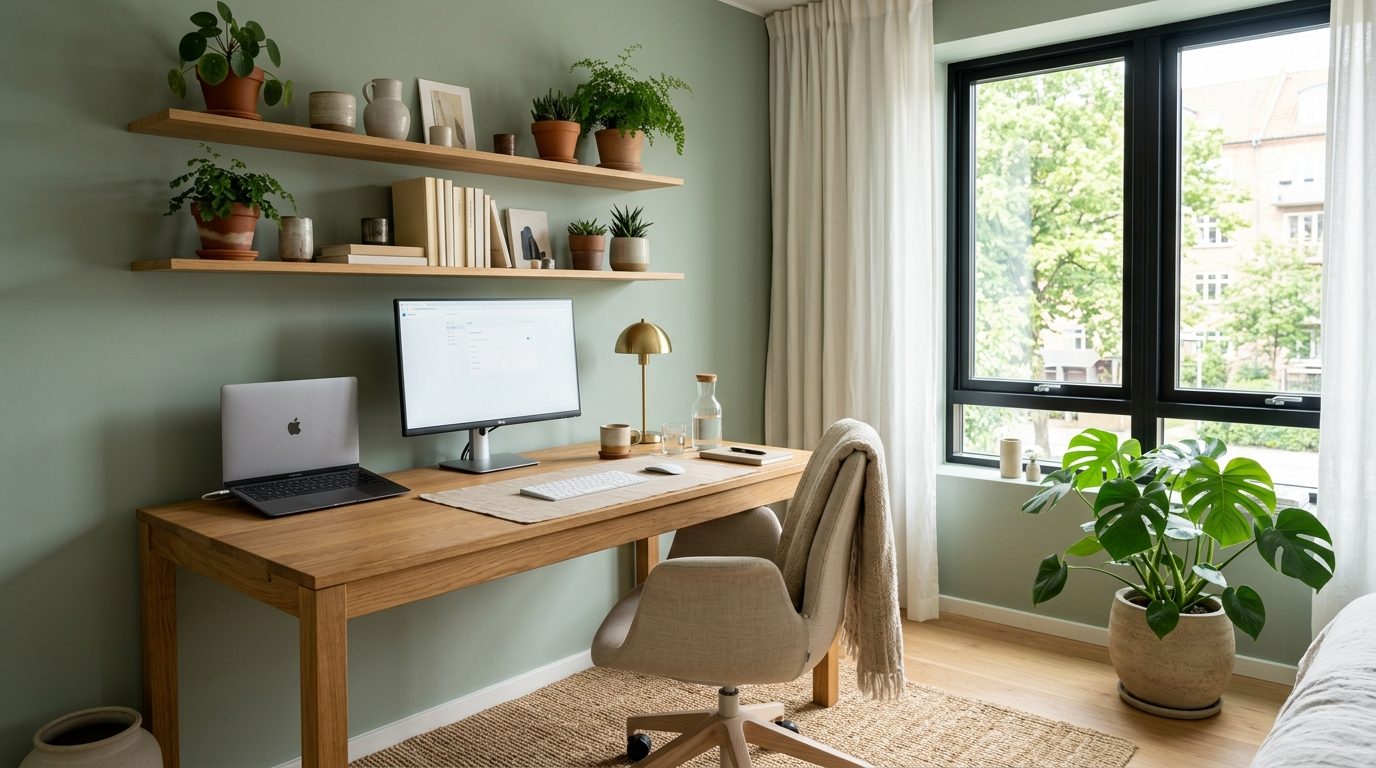 Télétravail : comment aménager un bureau à domicile à la fois esthétique et productif